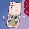 Süße Cartoon-Eulen-Hülle Für Honor 200 Pro 50 70 90 X8a X9a X8 X9 X8b X9c X9b Honor Magic 7 5 6 Pro Lite Abdeckung