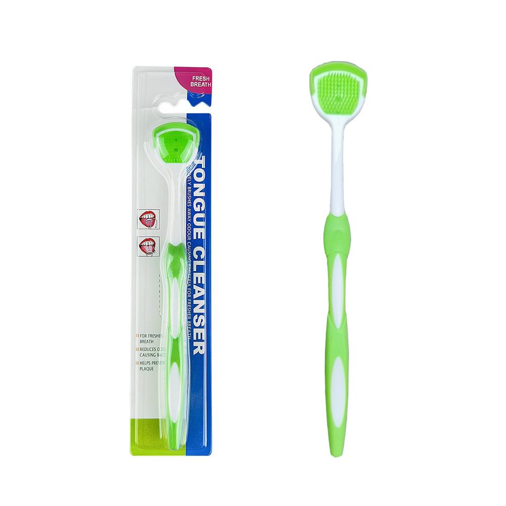 1 Stück Silikon Zungenschaber Mundreiniger Bürste Frischer Atem Mundpflege Reinigung Zungenbelag Mundhygiene Pflege Werkzeuge Saubere Zunge