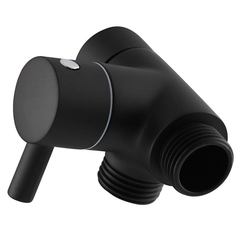 for T Shape Brass Shower Arm Diverter Creative Household 3 Way Diverter Universal Adapter Connector for Angle for Va