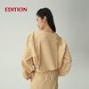 Edition Red Label Silk Cotton Hollow Stripe Long Sleeve Shirt