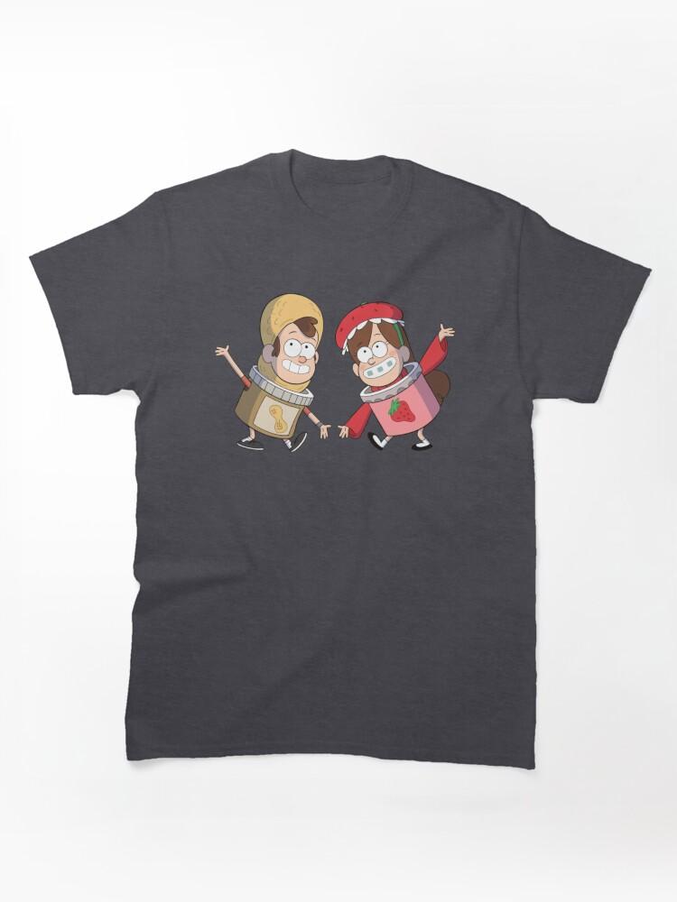 Gravity Falls Mable a Dipper Pines Summerween kostýmy Klasické tričko
