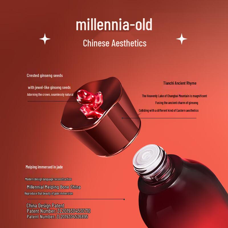 Zhongcaoji Red Ginseng Peptide Anti-Wrinkle Lotion
