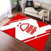 Red Tree Logo with Stars Patterned carpet, suitable as a non slip play mat for the living room and bedroom sofa