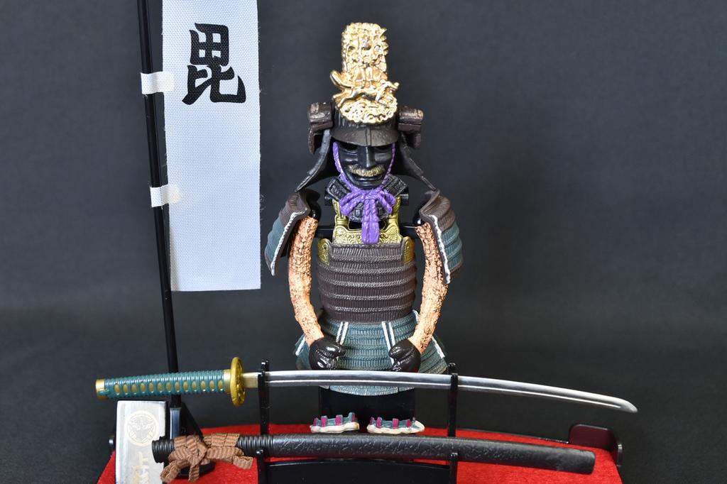 Meister Japan Armor Series A Kenshin Uesugi Samurai Armor Figure Display Model