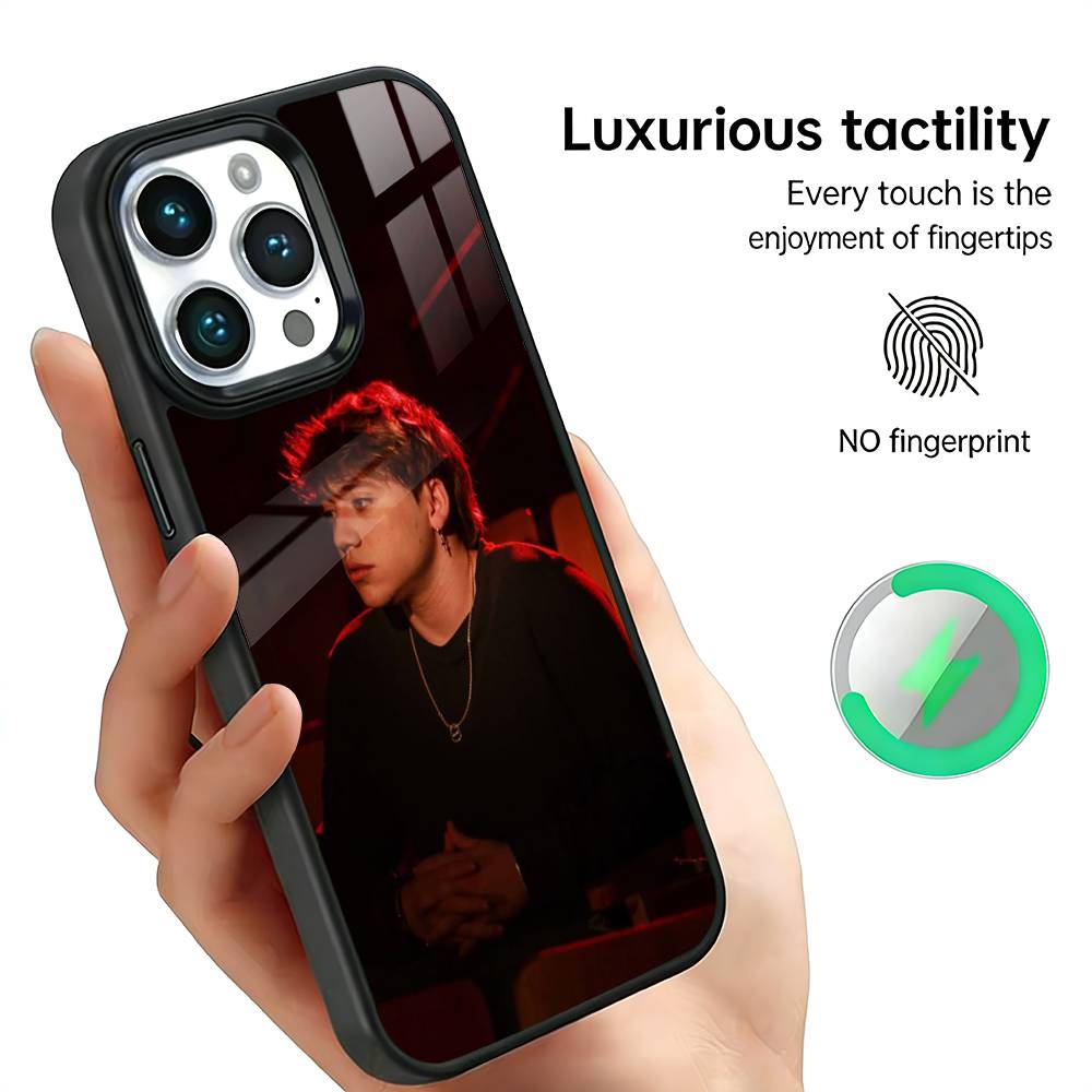 

P-Paulo L-Londra Phone Case For IPhone17 16 15 14 13 12 11 Plus Pro Max Plus Wireless Charger Cover Funda iPhone15