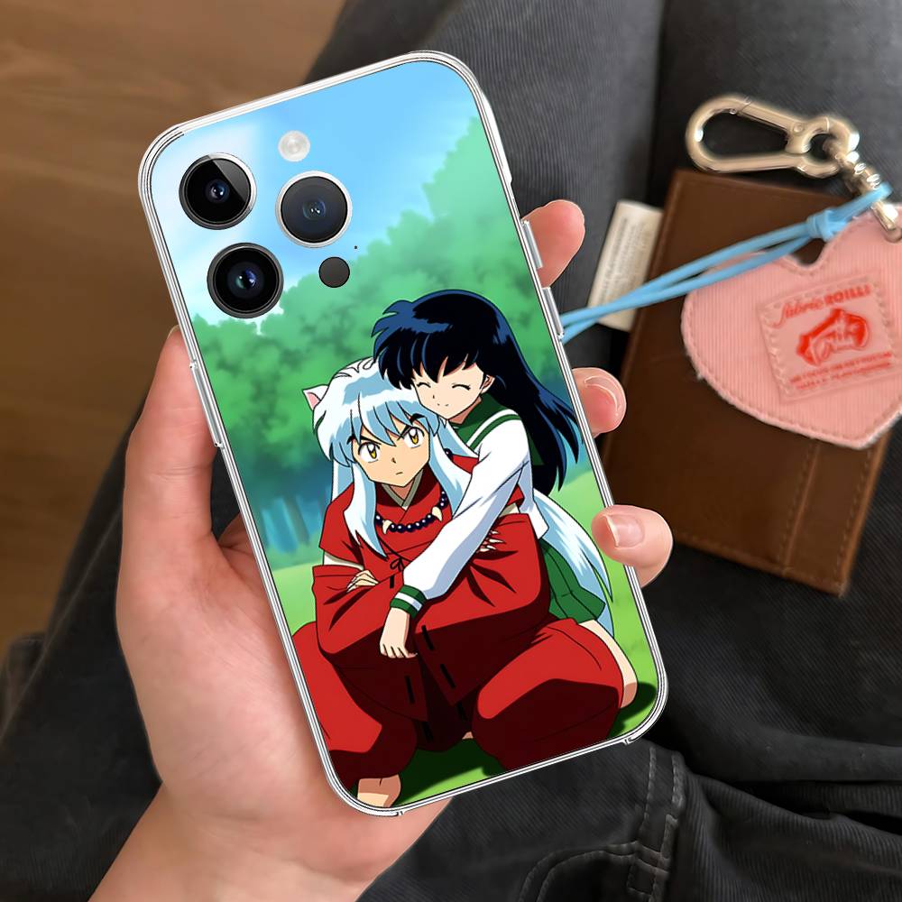 Phone Case For Samsung S26 S25 S24 S23 S22 S21 S20 FE Note20 Note10 Amine I-Inuyasha Plus Ultra Edge 5G Clear Soft TPU Cover
