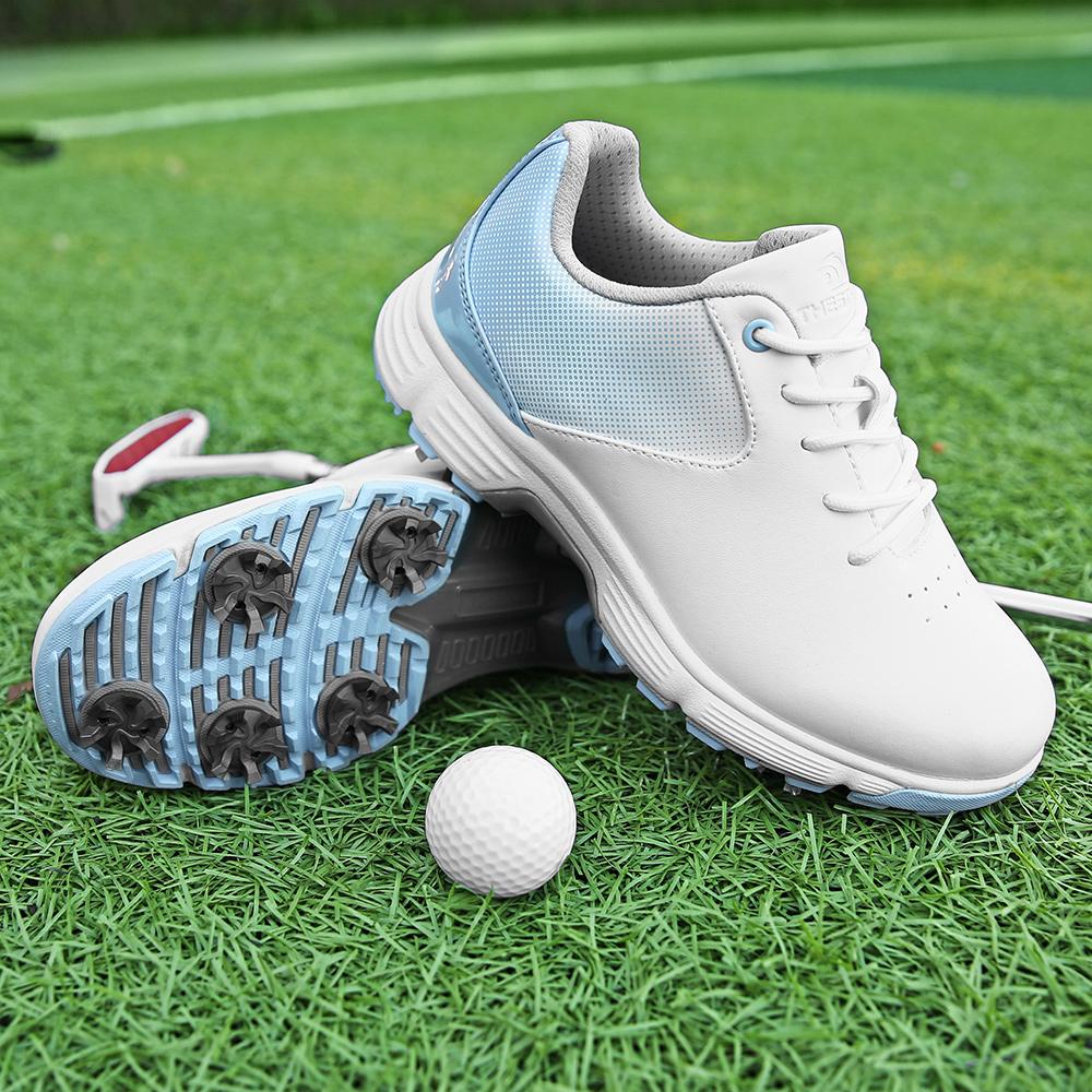 

New Waterproof Women Golf Shoes Professional Golfers Sneakers Size 36-43 Anti Slip Walking Footwears 38