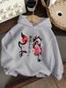 Dragon Cherry Japanese Autumn Children's Winter Fashionable Casual Hoodie, Trendy Sporty Print Outdoor Style