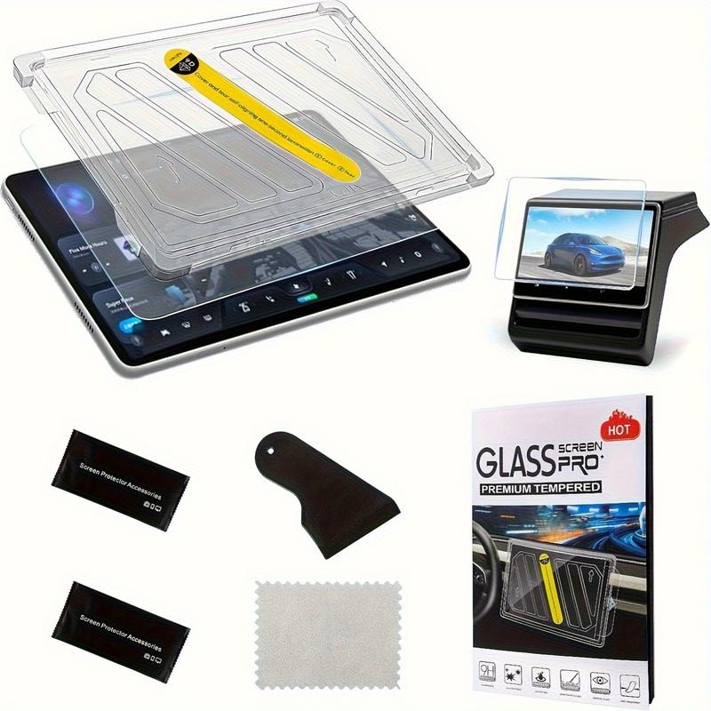 For Tesla Model 3 Y Highland 2025 Tempered Glass Film Protector Matte Glare HD Center Control Touch Screen Film Protection