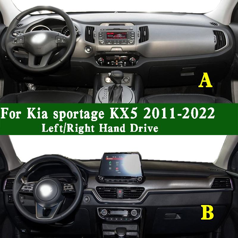 For Kia Sportage KX5 SX QL G4 2011- Dashmat Dashboard Cover trument Panel ulation Pad Anti-Dirt Proof Dash Mat