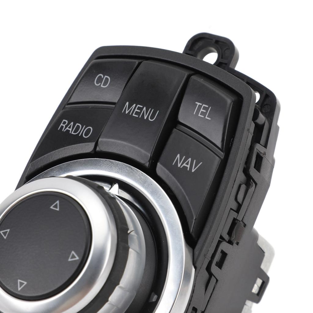 Center Console Multimedia Knob 10PIN 9206444 Media Switch Navigation Controller Mouse for 5 Series F07 GT F10 F11 2008‑2011