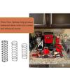 Espresso Machine Accessories Kit Adjustable Springs Drip Tray And Long Tube for Coffee Maker Replacement Parts