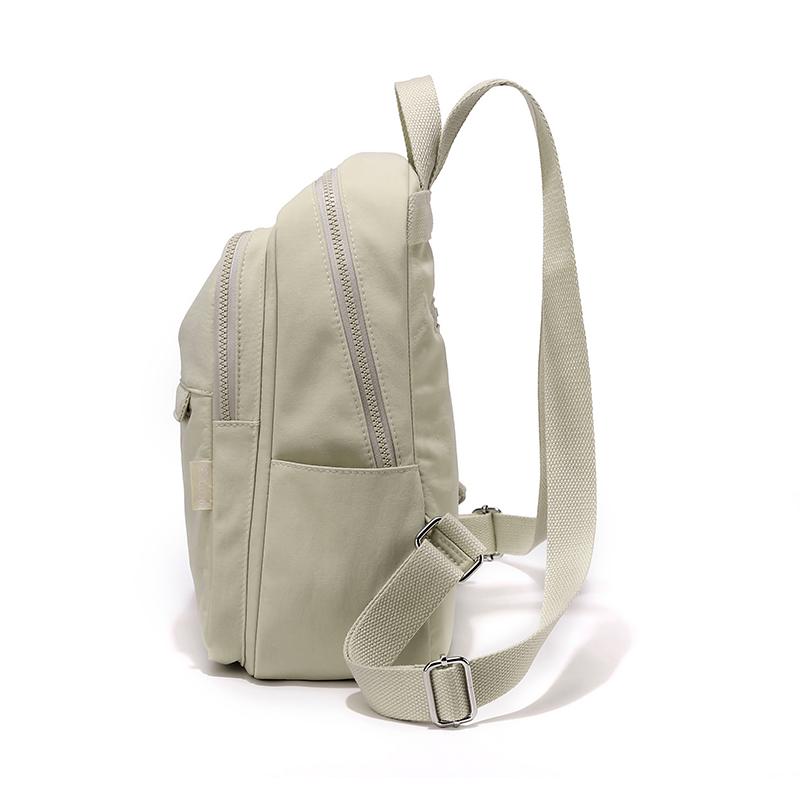 Lightweight Dual Shoulder Bag Large Capacity Student Backpack Commuting Chest Bag Travel Female Travel Backpack