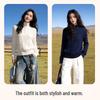 Baleno Men's Half-Zip Stand Collar Knit Sweater