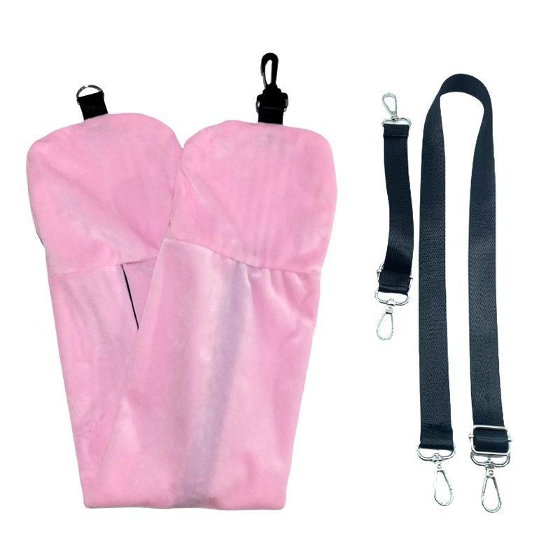 Fillable Travel Neck Pillow Skin Friendly Fabric Extra Storage Hold Clothes for Family Vacation Outdoor Activities Portable Pillow