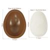 Easter Egg Silicone Mold Half Sphere Shape Cake Chocolate Mold Happy Easter Party Decor Knock Chocolate Bomb Egg DIY Baking Tool