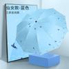 Manual Umbrella Large Dual-purpose Umbrella Female Student Sun Protection Anti-UV Parasol Sun Umbrella UPF Sun Protection