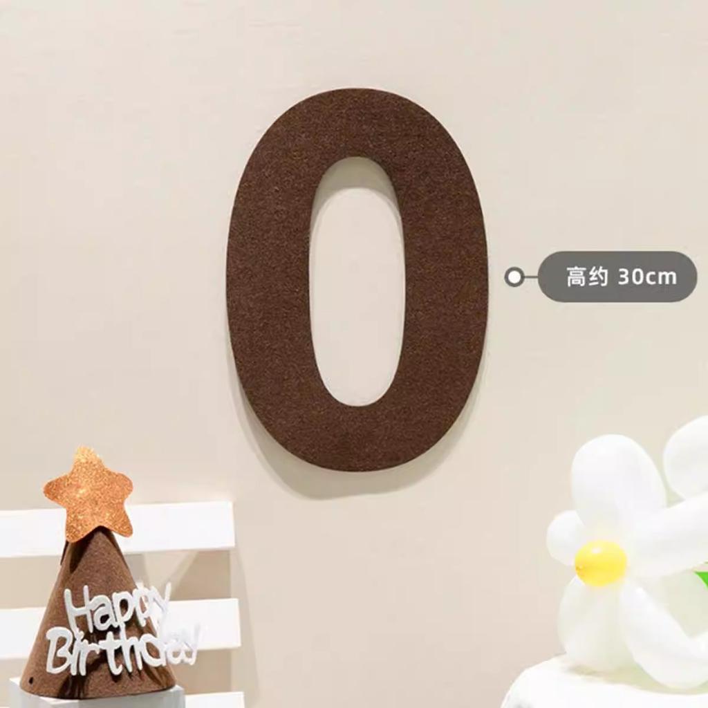 Filz Geburtstagsflagge, Wimpelflagge, Kinder Baby Erster Geburtstag Party Dekoration, Vlies Digitalflagge