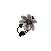 nff petal string ring-black