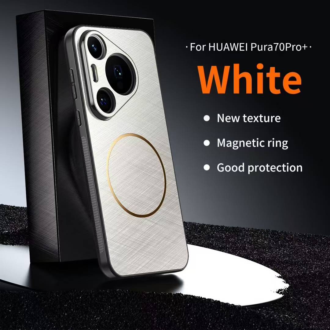 

Магнитный чехол для телефона Golden Silk Подходит для Honor X60 Magic 7 Redmi K80 PRO Huawei Pura 70 OPPO Find X8 Vivo X200 Силиконовый чехол для телефона HUAWEI Pura 70 белый