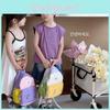 Adorable Stylish Children's Canvas Backpack With Air Cushion Straps For Kids