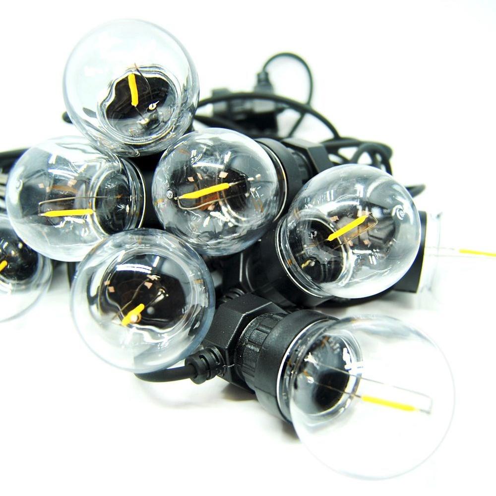 Lights Garland Lighting Garden Outdoor 10x Bulb Light Chain