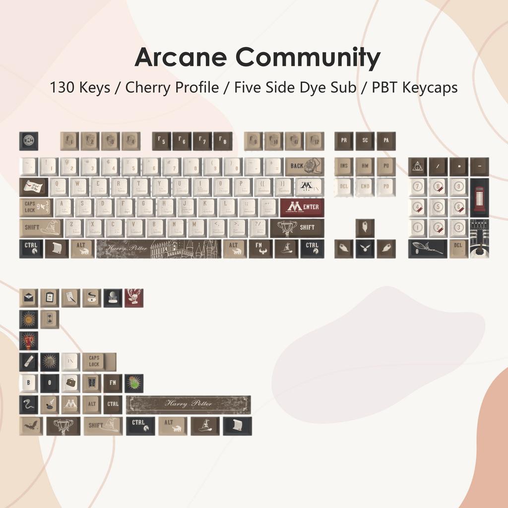 130 Keys Angel Lie Themed Five Sides Dye Sublimation PBT Keycaps Cherry Profile Cute Key Cap for MX Switches Mechanical Keyboard