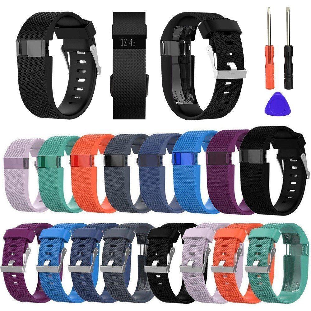 Silicone Strap For Fitbit Charge 2 Replacement Wristbands  Comfortable Classic