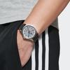 Adidas Originals Watch PROJECTONE STEEL White Dial Stainless Steel Quartz 39mm Sports Watch AOST23045 Unisex Black