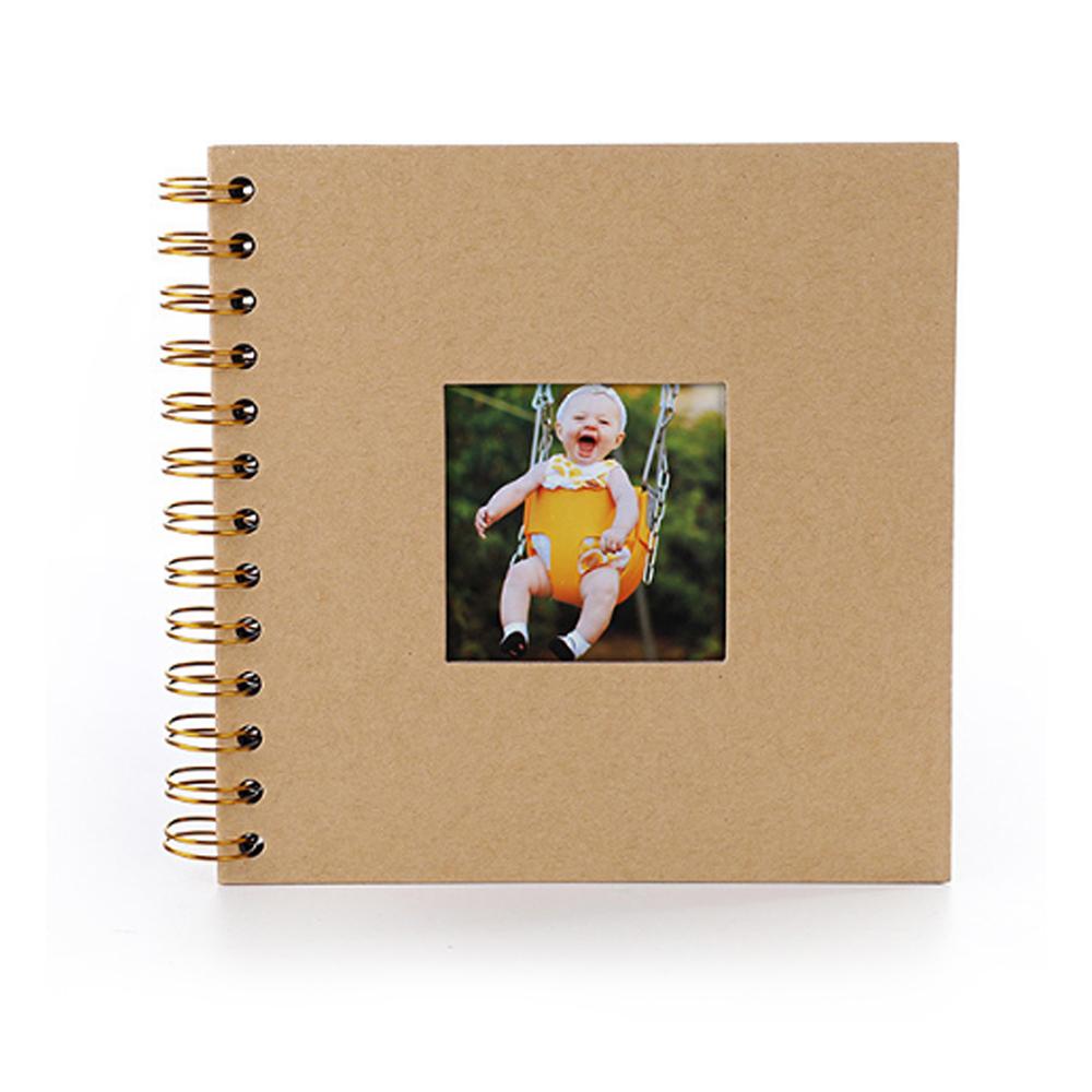 Scrapbook Photo Album Memory Book Paper for Travel Wedding Anniversary Christmas Gifts Baby Shower Memories