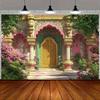 1 Piece of 2D Background Cloth with Indian Style Art Background Cloth: For Cultural Events and Other Scenes, Party Banners