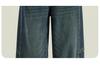 2026 Women’s Wide-Leg Jeans: Autumn/Winter Thicker Straight Fit with Velvet, Lengthened Loose Style
