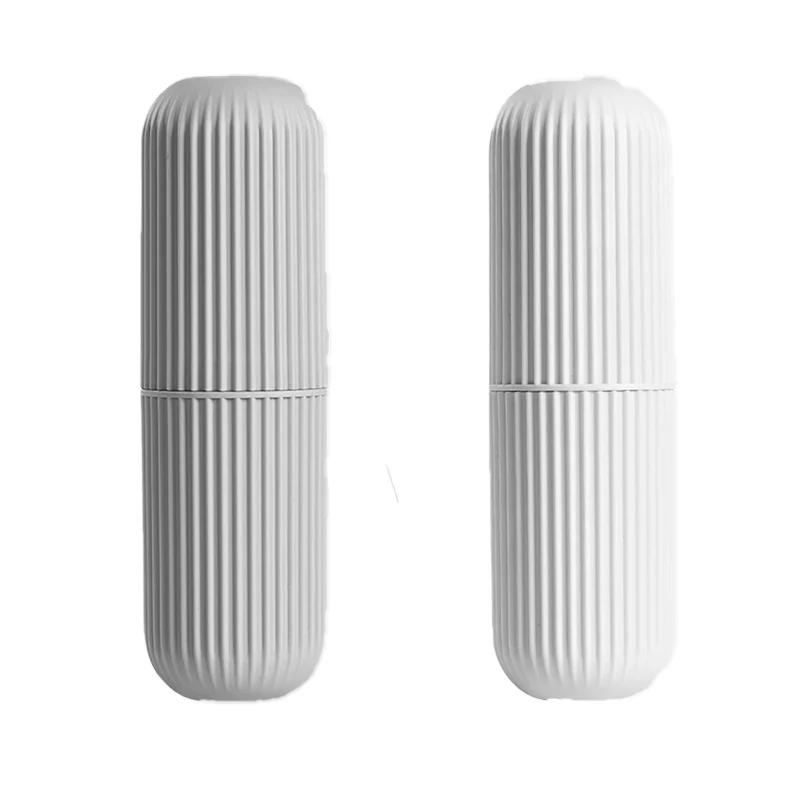 Travel Portable Toothbrush Cup Bathroom Toothpaste Holder Storage Case Box Organizer Travel Toiletries Storage Cup New Creative
