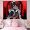 Popular Singer Kasanes Teto Chart Tapestry Art Science Fiction Room Home Decor Cheap Hippie Wall Hanging