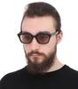Square Sunglasses SPLR27K 52700K [Police][Authorized Import] Men's