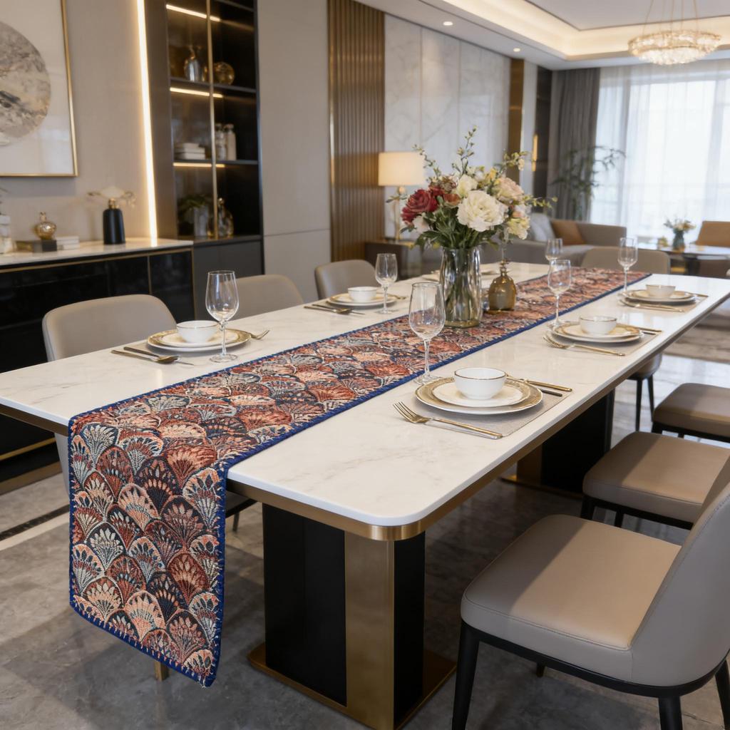 Dining Table, TV Cabinet and Center Table Decoration Home Decorative Nordic Cotton Linen Multi-purpose Table Runner