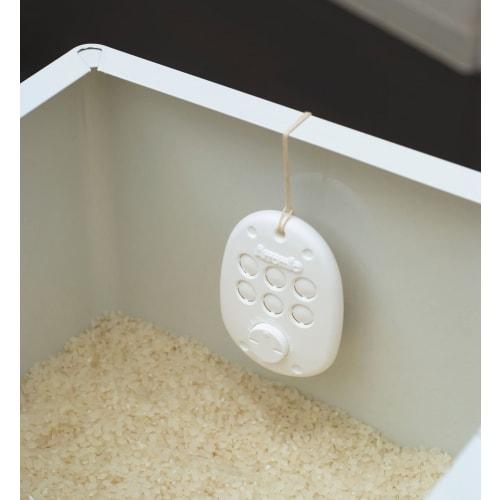 Armic Rice Bin Sensei (1-Year Use), 35kg Capacity, Made in Japan, Rice Insect Repellent, KS-48N