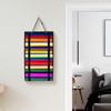 Supporto da parete Organizer per esposizione di cinture artistiche
