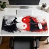 Tai Chi Warrior Mouse Pad Rubber NonSlip Gaming Mouse PadMechanical Keyboard Computer Desk Mat Office and Gaming Accessories