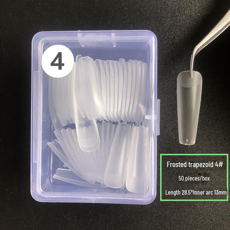 Matte ultradünne spurlos aufklebbare künstliche Nägel mit optionalen Nachfüllpackungen, doppelt verwendbar als vollständige oder halbe Aufkleber, kein Polieren erforderlich
