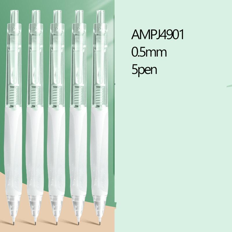 M&G Mechanical Pencil 0.5/0.7mm Posture Correction Soft Grip, Refillable Lead, Suitable for School Students an