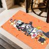 Halloween Costume Parade Area Rug Suitable for Dormitory Kitchen Outdoor Foyer Antislip Carpet Office home decor Gift for Festivals