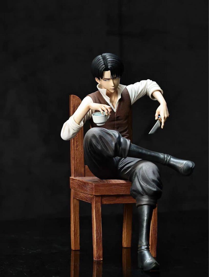 

[USED] Attack on Titan Gaiden Series 01 Levi Figure Garage Kit