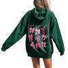 Women's Long Sleeve Letter Print Hoodie Sweatshirt Casual Pullover