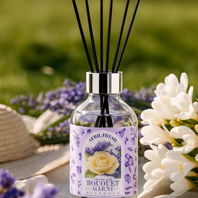 Bouquet Garni Raumduftdiffusor – Duft „Aprilfrisch“ (Weiche Wäsche & Zarte Basis)