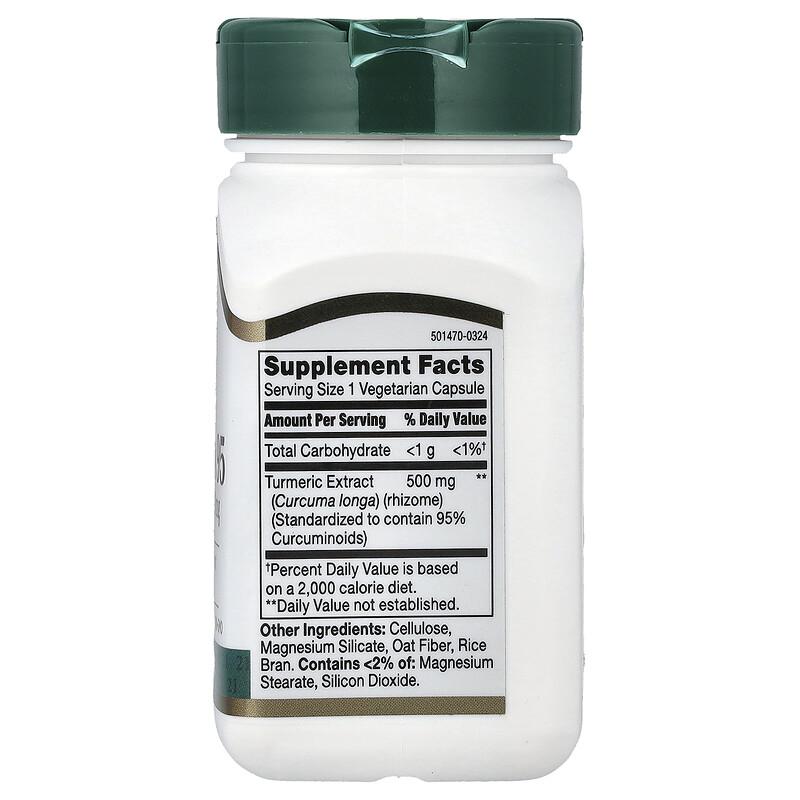 Curcumin 95, 500 Mg, 45 Vegetarian Capsules