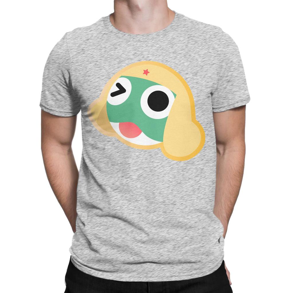 Men Women TShirts Funny Sgt Frog Keroro Comedy Novelty 100 Cotton Tee Shirt Short Sleeve T Shirts O Neck Clothes Gift Idea