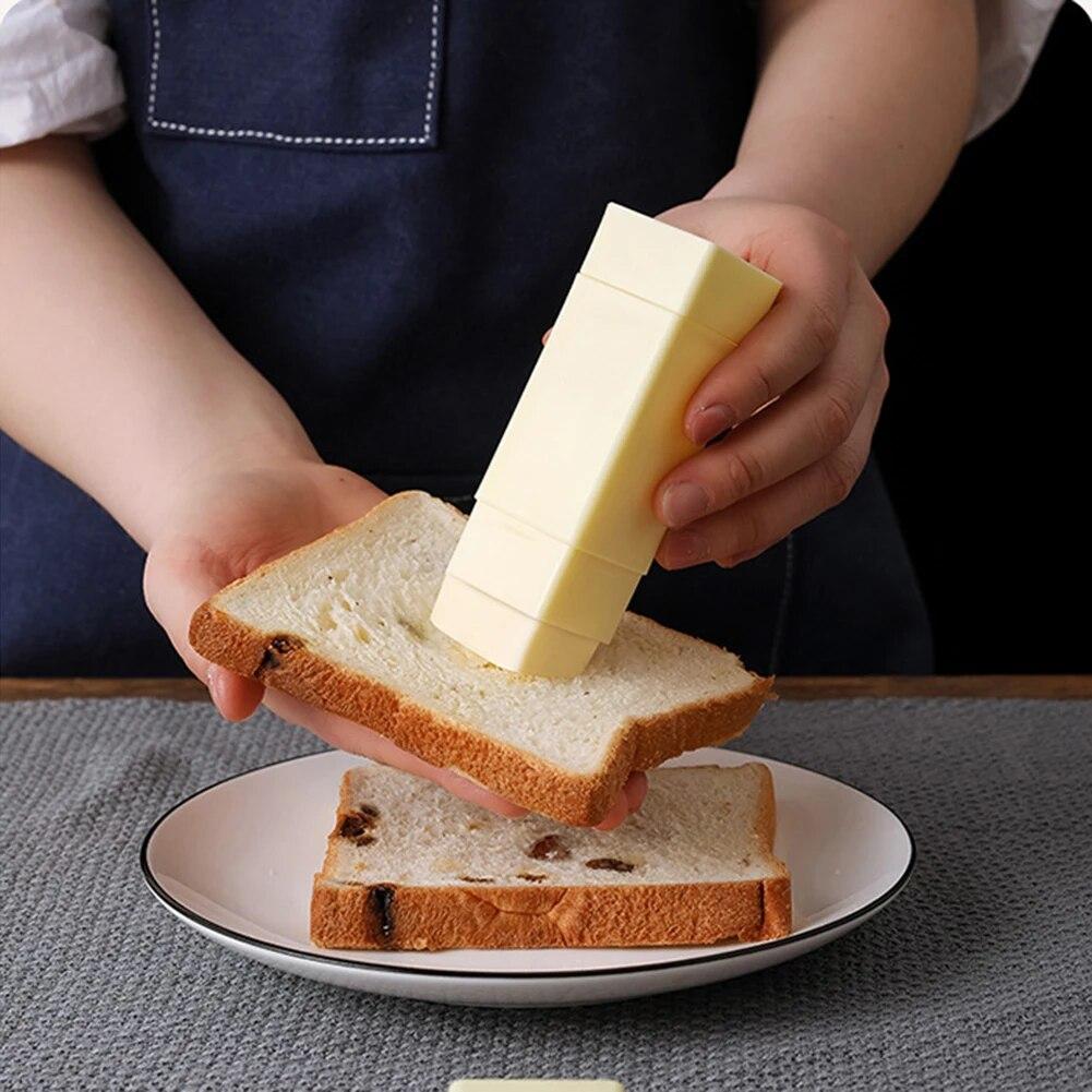 New Butter Applicator Vertical Telescopic Applicator Butter Baking Storage Box Applicator Butter Stick Box