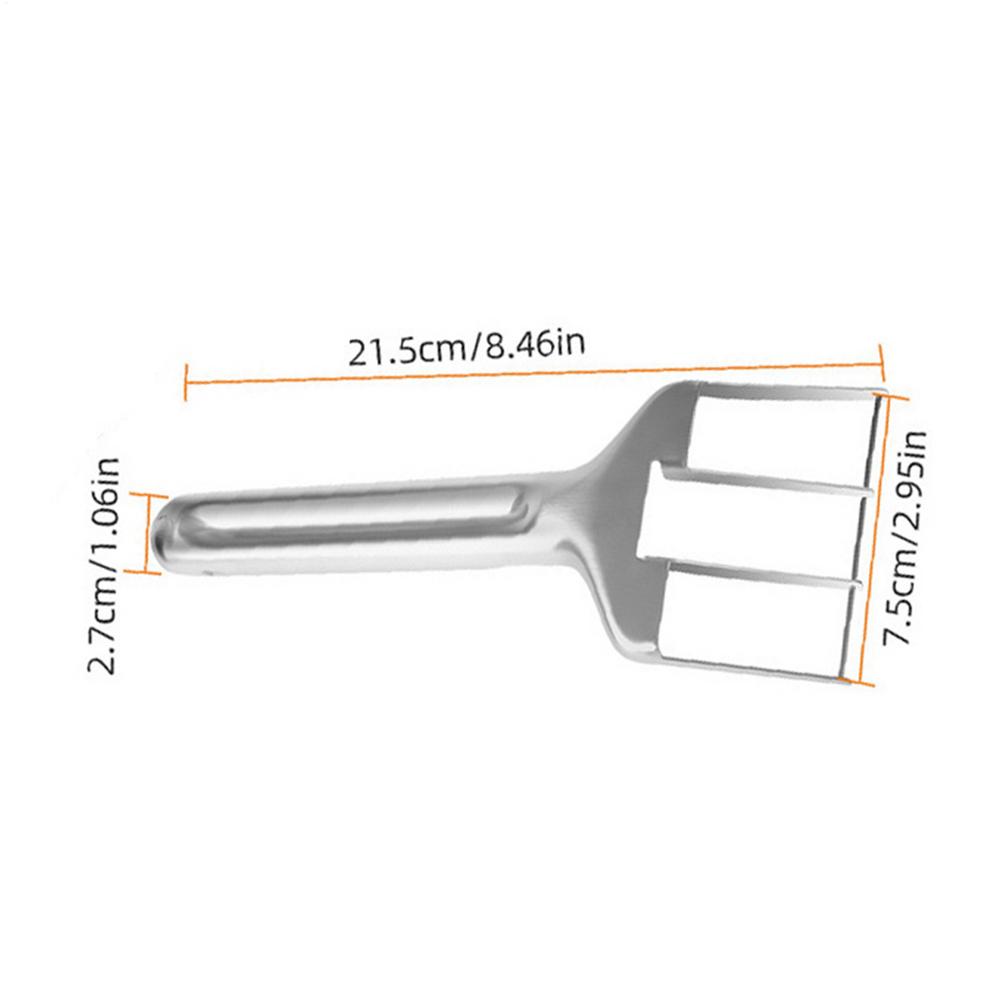 Watermelon Slicer Three-Cut Watermelon Cutting Tool Stainless Steel Fruit Cutter Gadget For Daily Home Outdoor Picnic Camping