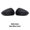 Door Mirror Cover For Toyota Rush      2024 Car Rearview Accessories Carbon Fiber Chrome Silver Matte Black